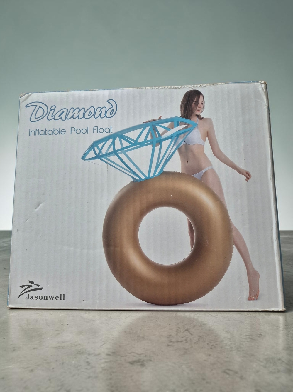 Diamond Supply Co. Inflatable Diamond Float - Blue & Yellow Accents